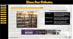 Desktop Screenshot of marcsbeercollection.com